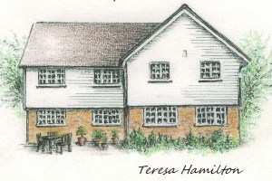 Kitley Lodge Pencil From London to Lewes